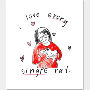 Yes ALL RATS! Posters and Art